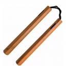 Nunchaku en bois octogonale