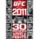 DVD best of  UFC 2011